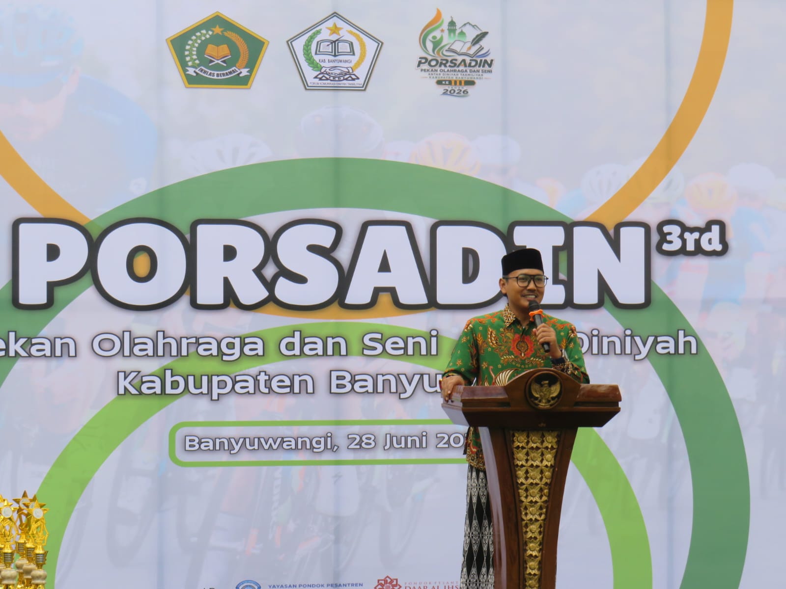 PORSADIN Banyuwangi 2026 Resmi Dibuka di PP Mabadiul Ihsan, Gus Aan: Persiapan Serius Menuju PORSADIN 7 Lumajang