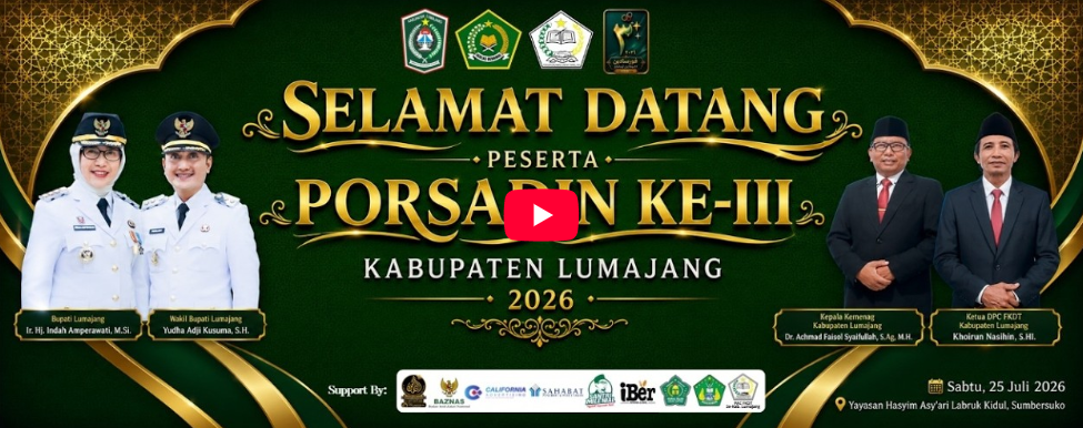 Bupati Lumajang Buka PORSADIN III, Santri Terbaik Disiapkan Menuju PORSADIN Jawa Timur di Lumajang